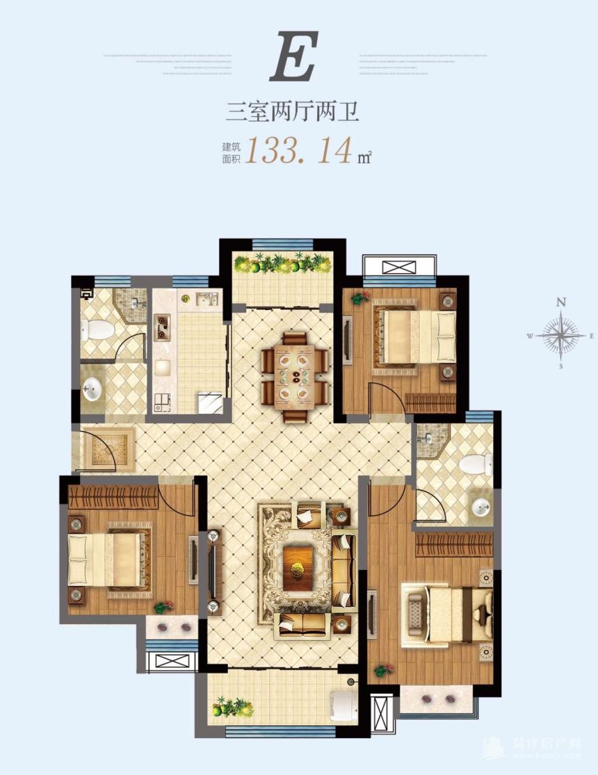 郓城中华名苑户型图-菏泽房产网新楼盘频道-菏泽房产网