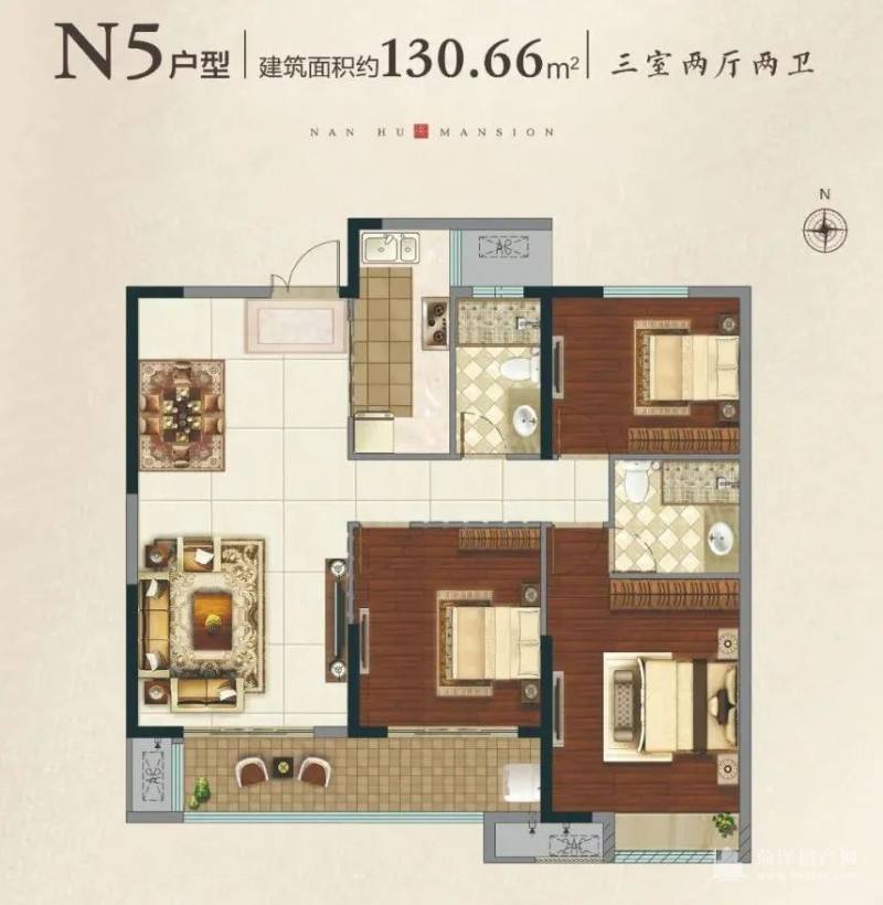 郓城南湖公馆最新户型新品加推_郓城房产网