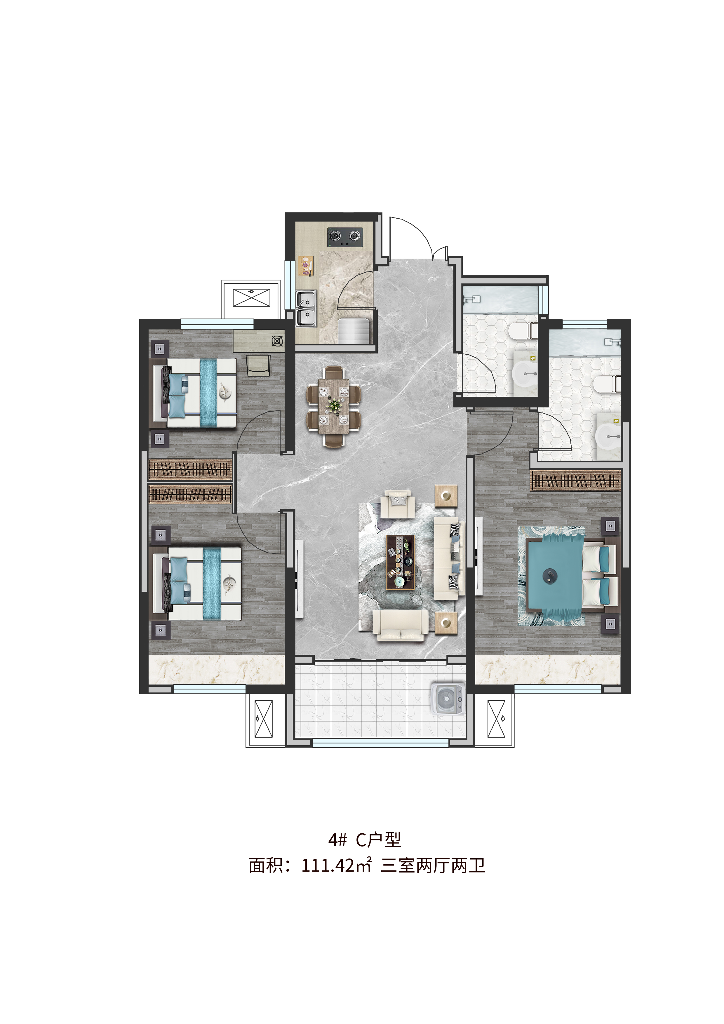 嘉善枫尚学府户型图图片